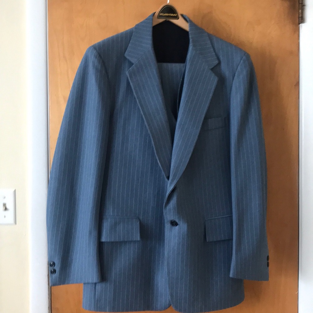 3 PIECE PIN STRIPE SUIT